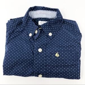 Carter’s 100% Cotton Blue Button Down Shirt 24M